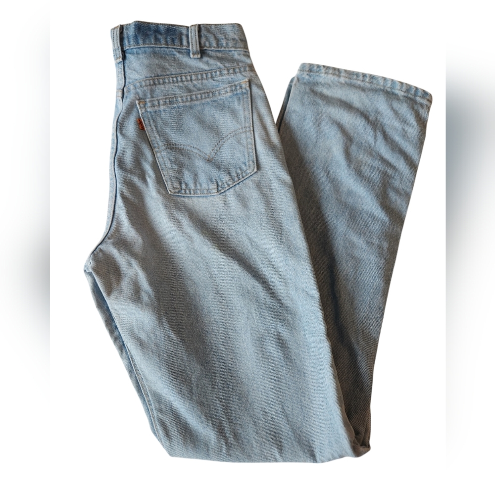 🍊Vintage Levi's - Orange Tab Light Wash Denim Jeans - Size 32